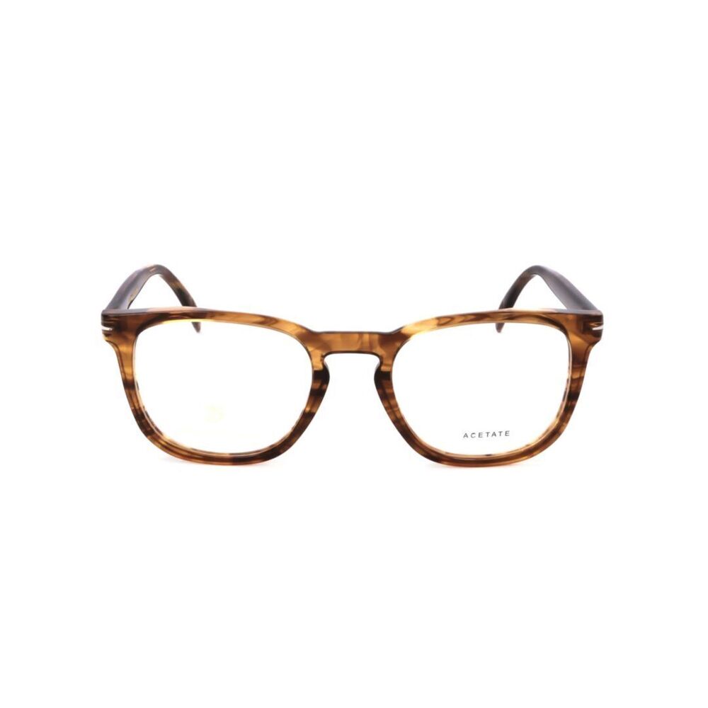 DAVID BECKHAM Db 7022 Rectangular Tortoiseshell Eyeglasses